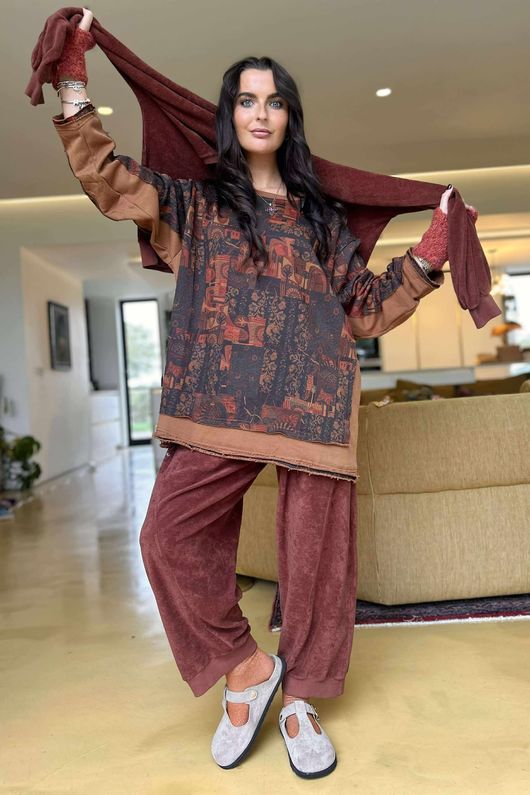 Jackanory Dream Sweatshirt Rust